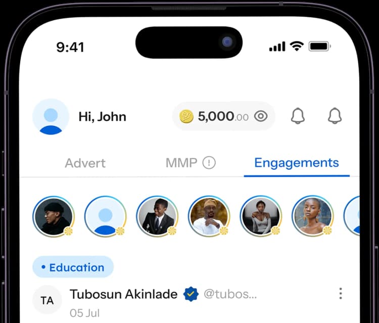 Lohli mobile app mock up